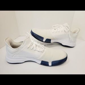 Adidas GameCourt Tennis Shoes White Dove Grey 290280 Mens Sz 11